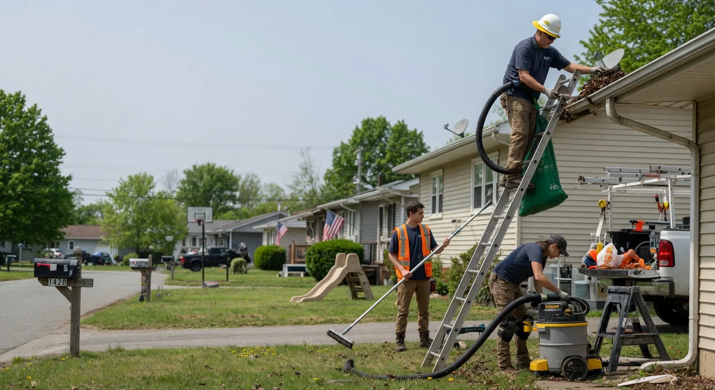 Gutter Installation in Brownstown, IN near me